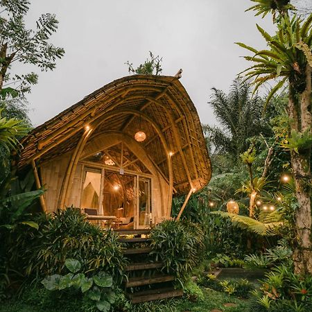 Arcada Bali Bamboo House Villa Сидемен Екстериор снимка