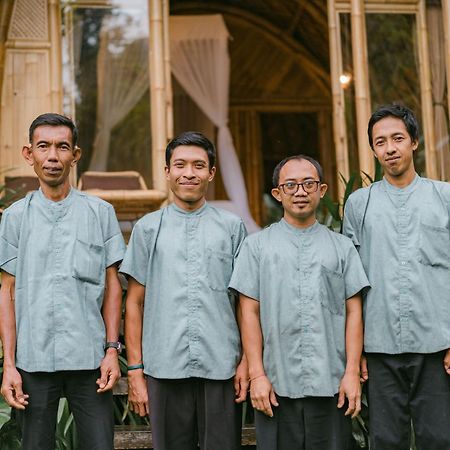 Arcada Bali Bamboo House Villa Сидемен Екстериор снимка