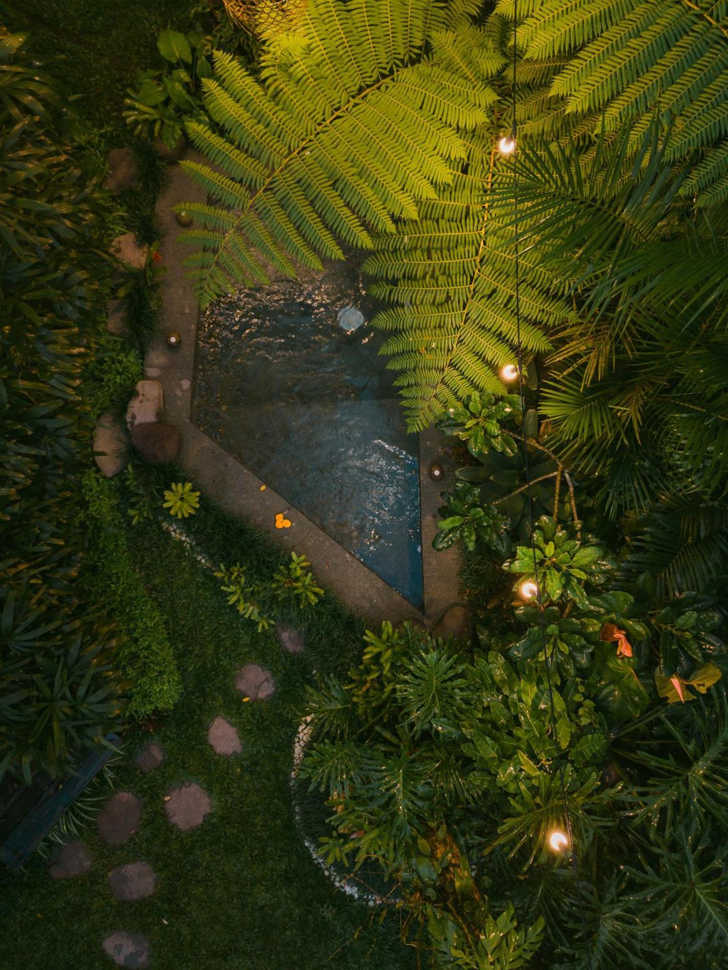 Arcada Bali Bamboo House Villa Сидемен Екстериор снимка