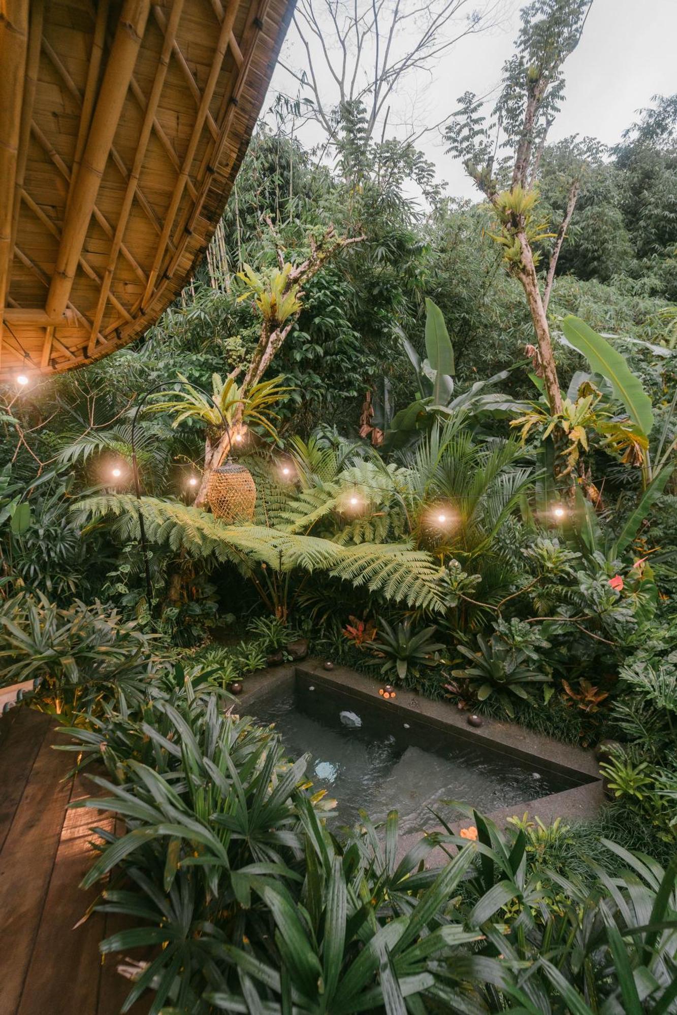 Arcada Bali Bamboo House Villa Сидемен Екстериор снимка