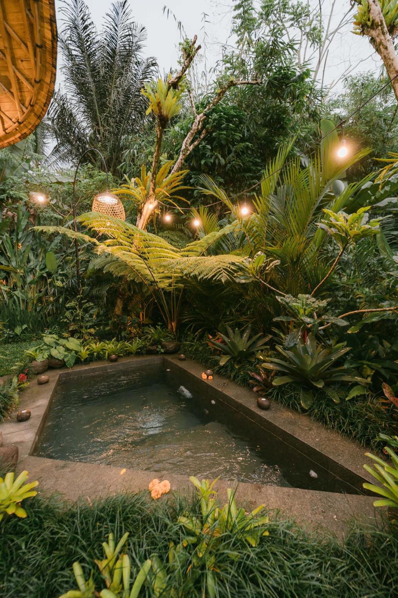 Arcada Bali Bamboo House Villa Сидемен Екстериор снимка