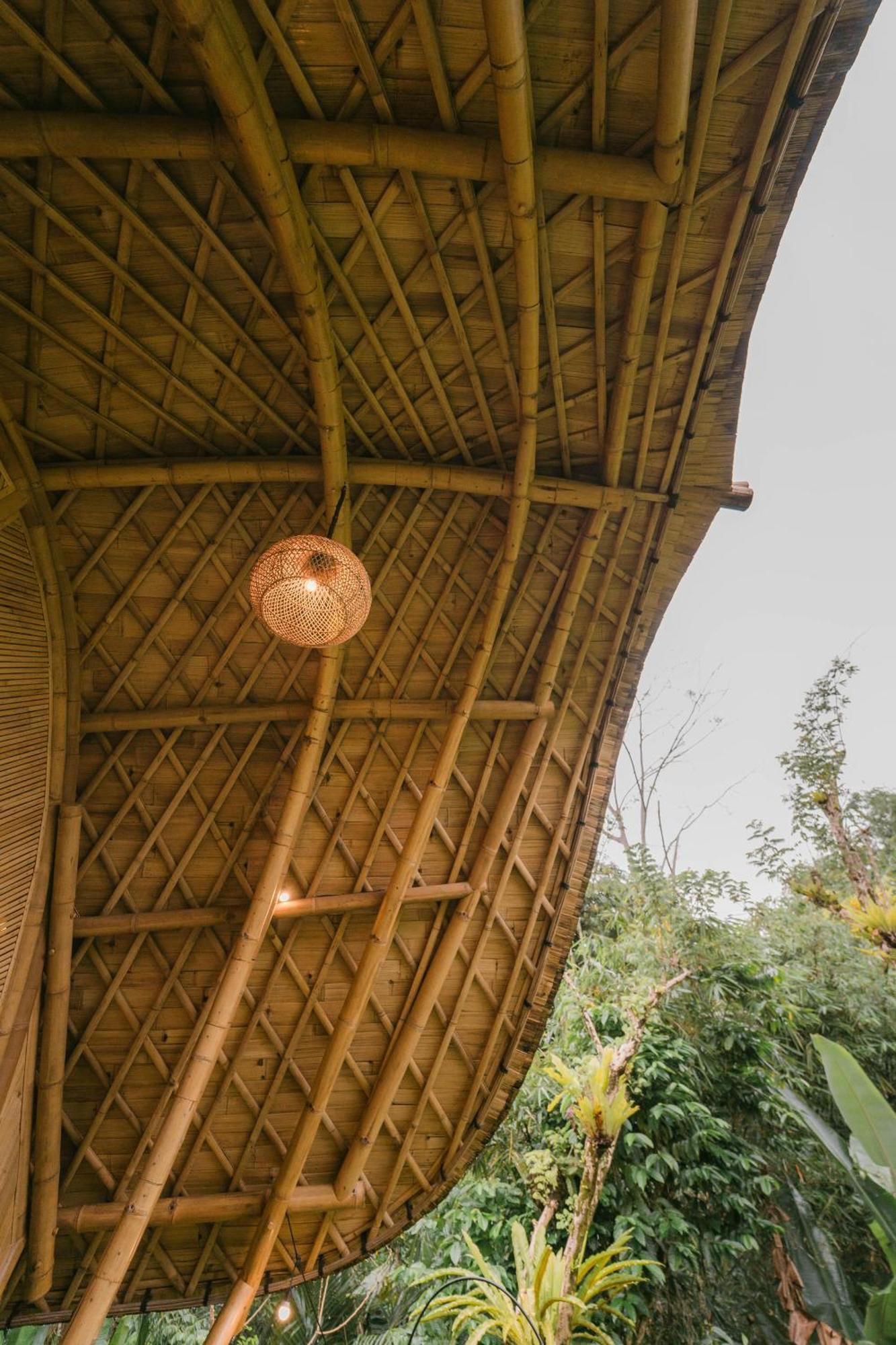Arcada Bali Bamboo House Villa Сидемен Екстериор снимка