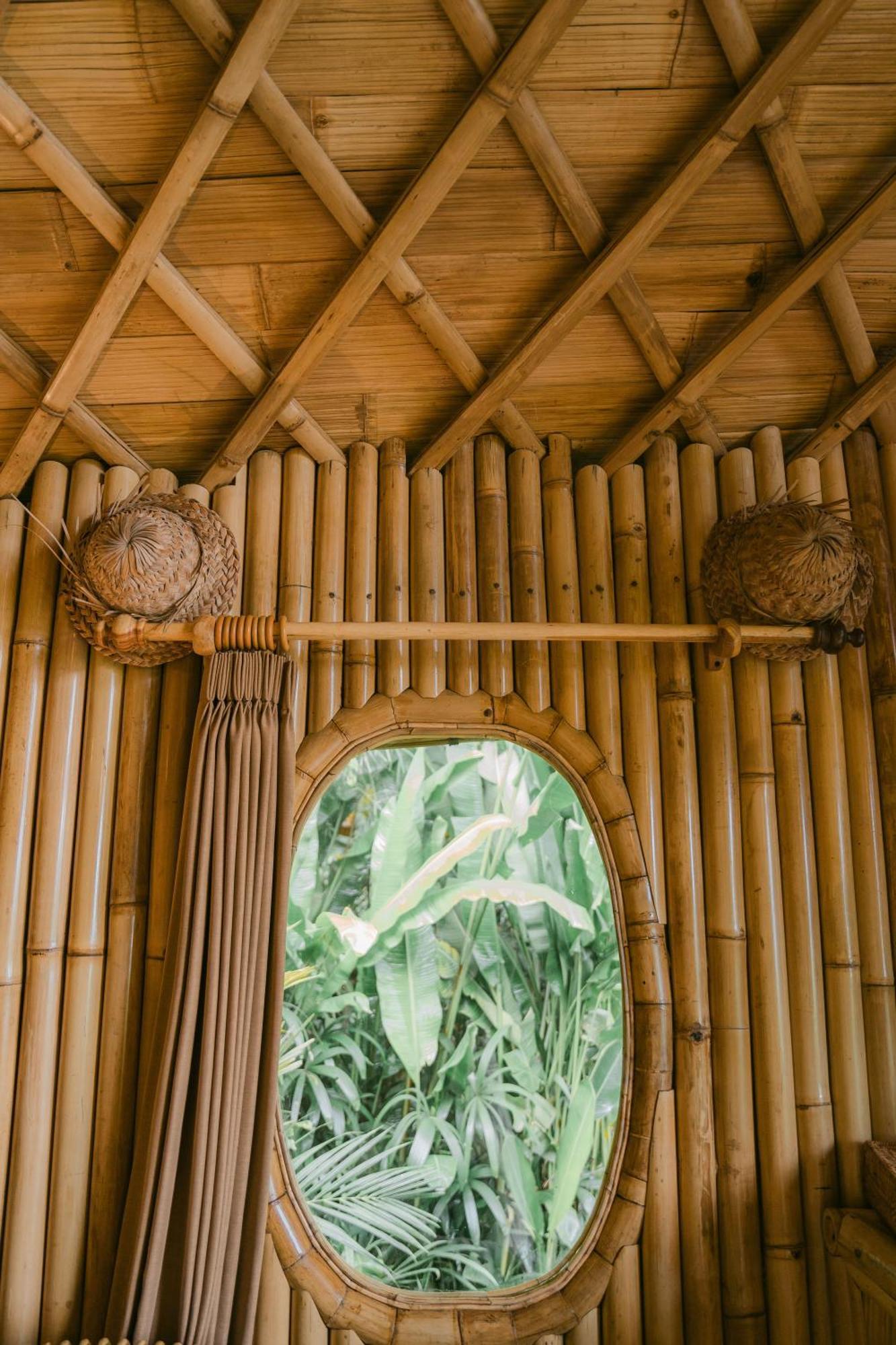 Arcada Bali Bamboo House Villa Сидемен Екстериор снимка