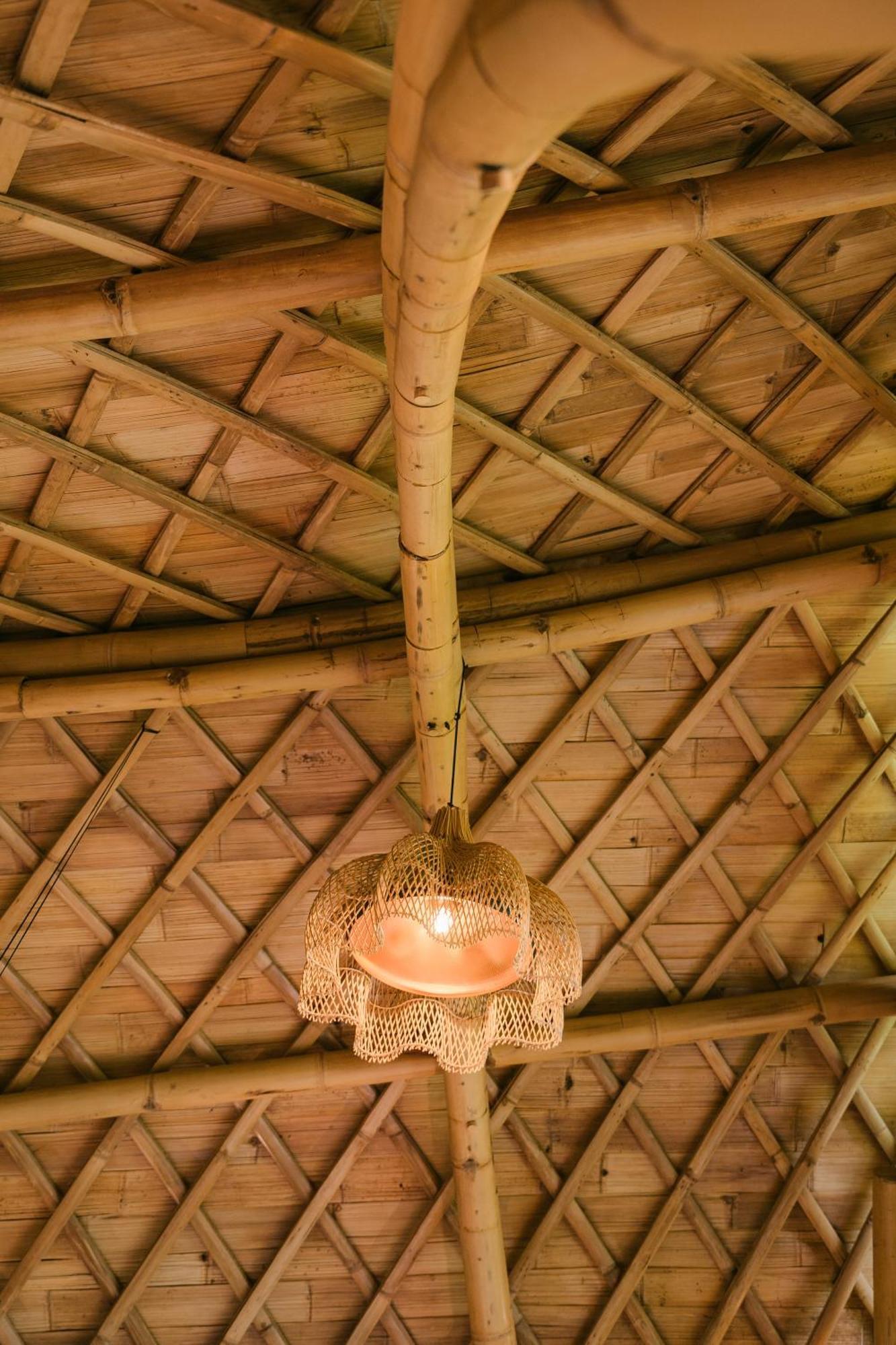 Arcada Bali Bamboo House Villa Сидемен Екстериор снимка