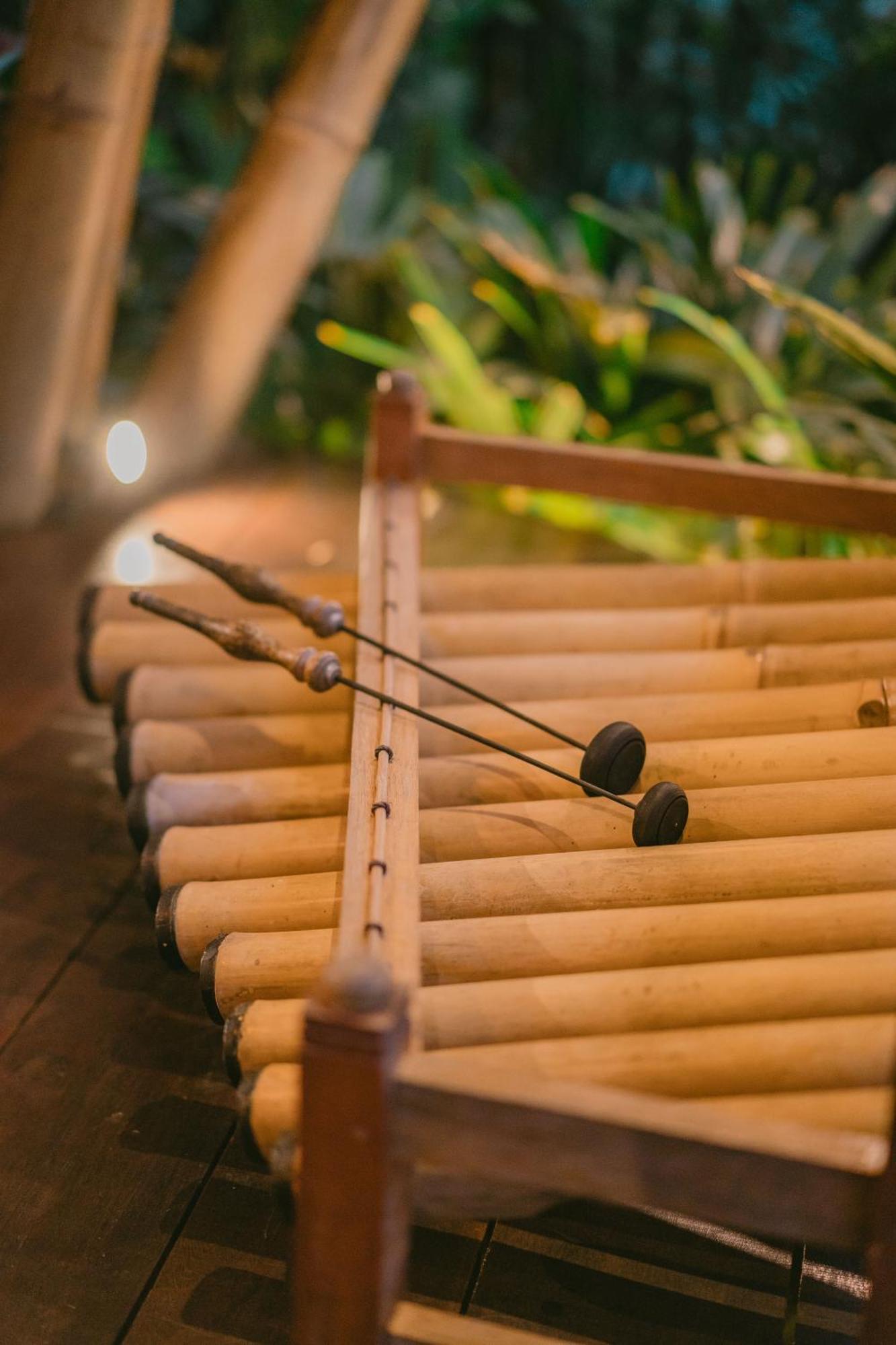 Arcada Bali Bamboo House Villa Сидемен Екстериор снимка